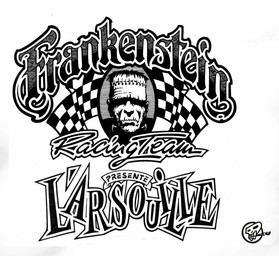 Le Logo du Racing Team Frankenstein dessiné part Patrice Leyrisset.